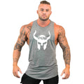 Gym Top Men Shirt Man Muscle Fit T-shirt Fitness Bodybuilding Stringer Vest Clothes Clothing Men's Singlets Muscular T-shirts